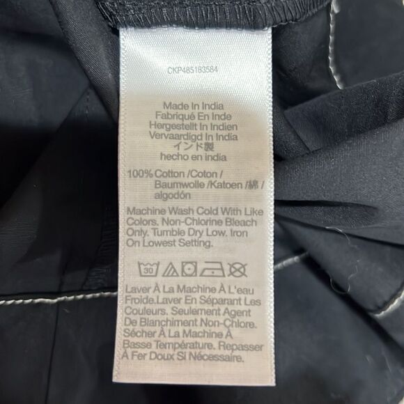 Madewell  Puff-Sleeve Drop-Waist Midi Dress size 6 NWT - Picture 12 of 14